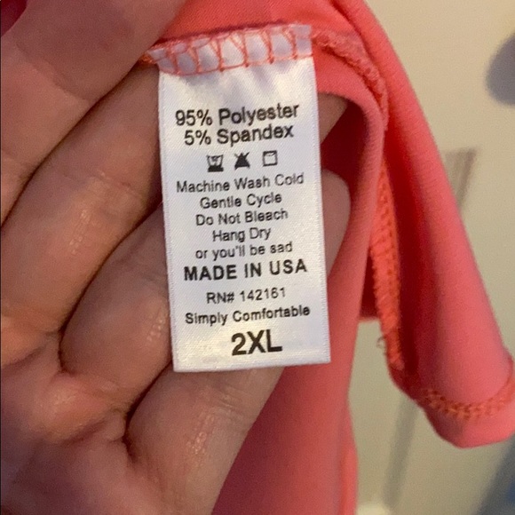 Peach LulaRoe Classic-T - Picture 6 of 9
